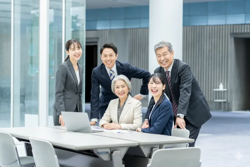 シニア社員との仕事